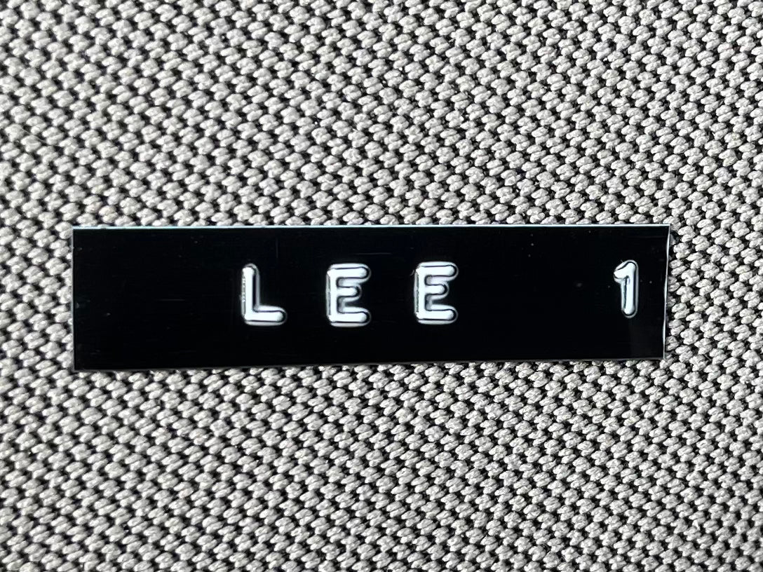 LEE 1 仪表板贴花