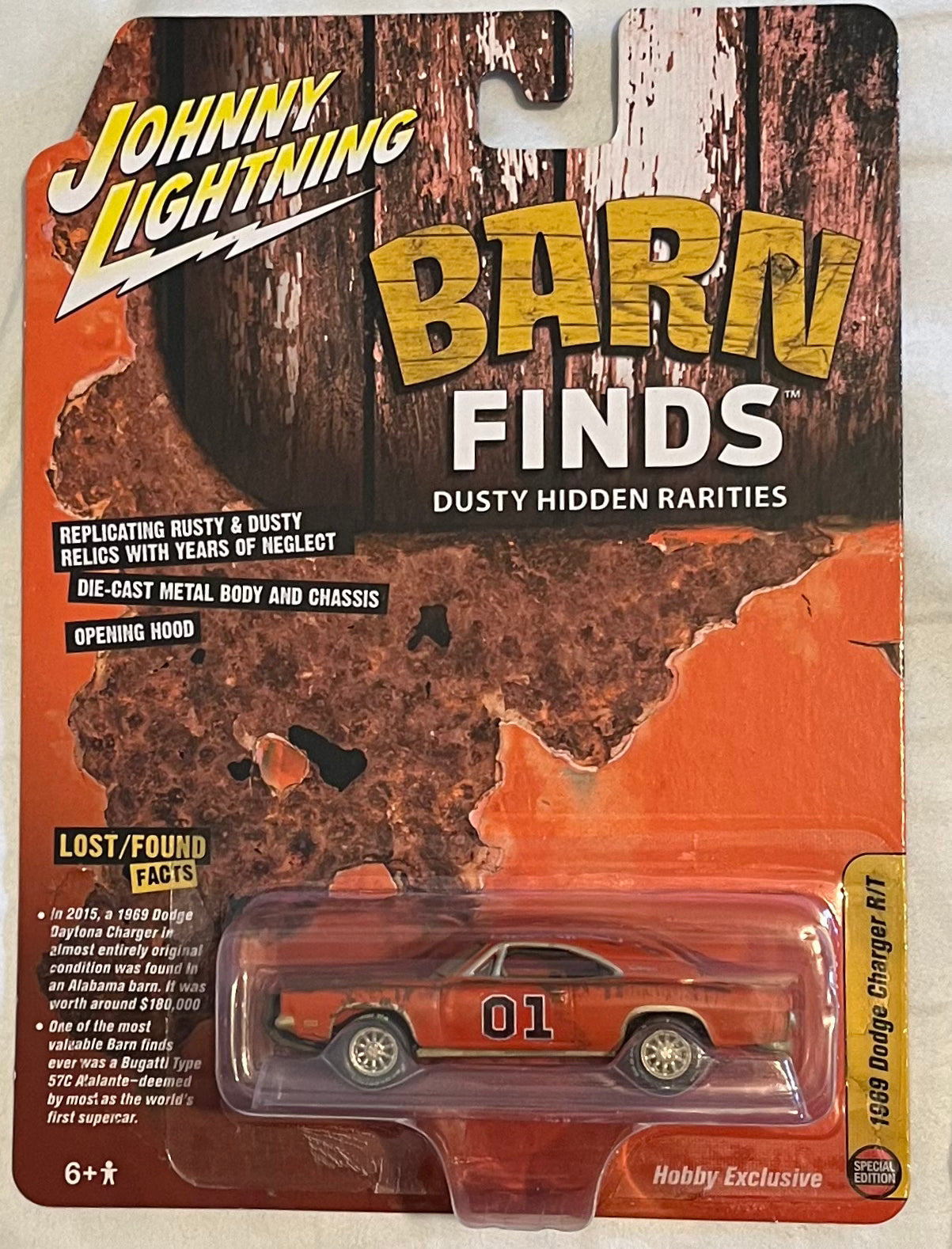 1/64 General Lee Johnny Lightning Barn Finds Exclusive PREORDER AUGUST ...