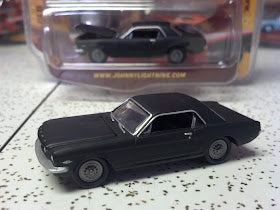 1:64 Black Tillie II 1967 Ford Mustang Johnny Lightning Series 4 NOS