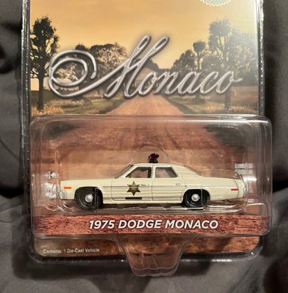 1:64 1975 DODGE MONACO (HAZZARD COUNTY SHERIFF) GREENIE