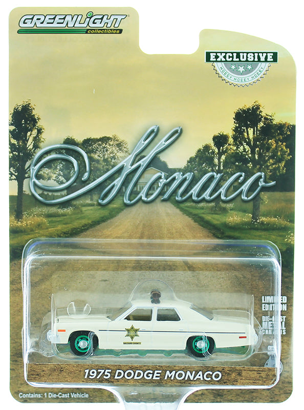 1:64 1975 DODGE MONACO (HAZZARD COUNTY SHERIFF) GREENIE