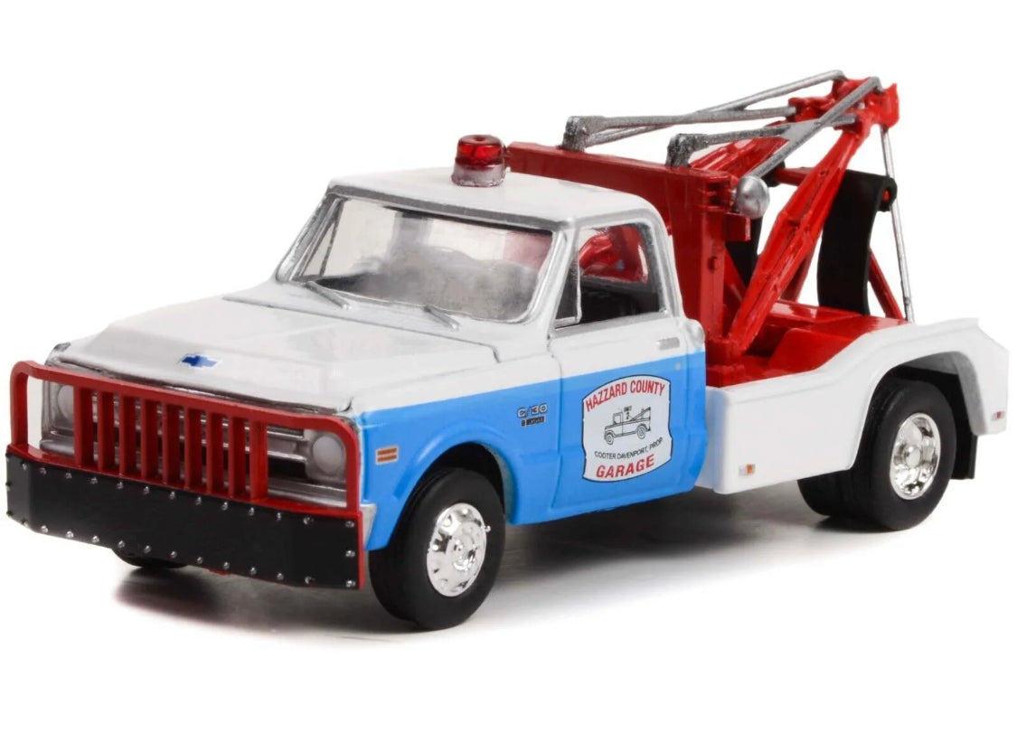 1:64 1969 Chevy C-30 COOTER'S TOW TRUCK HAZZARD COUNTY GARAGE **RETIRED ITEM**