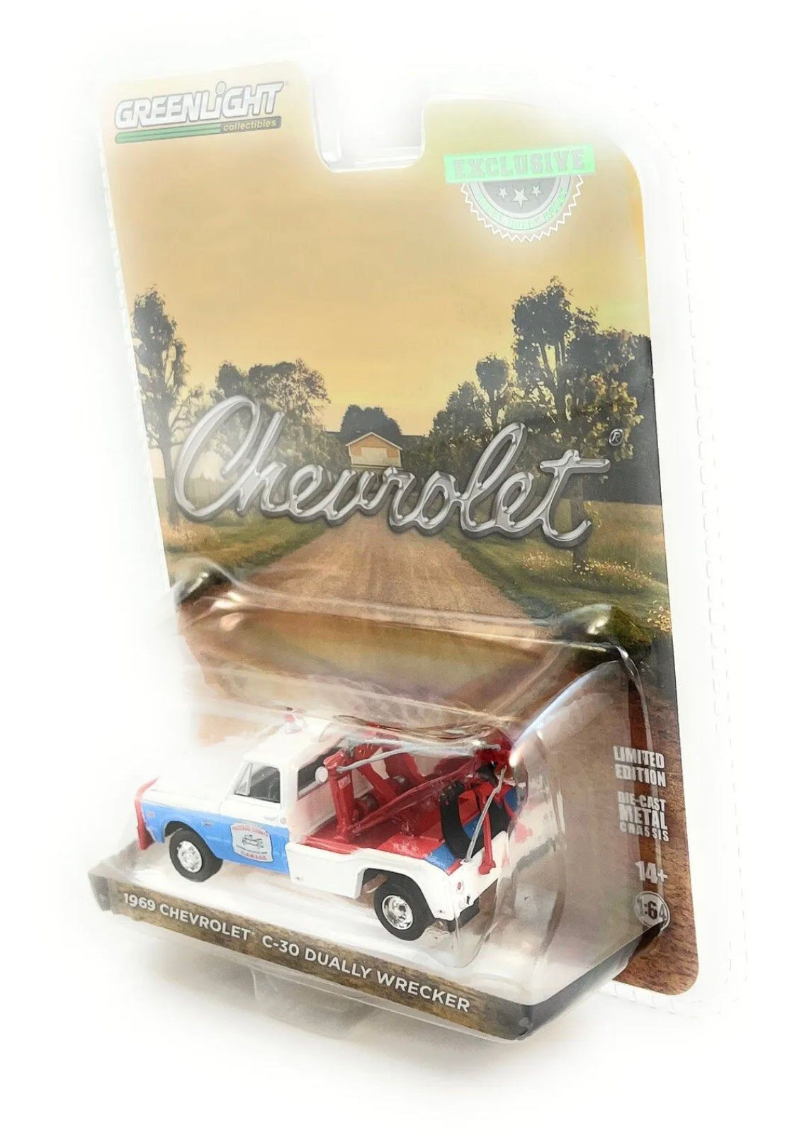 1:64 1969 Chevy C-30 COOTER'S TOW TRUCK HAZZARD COUNTY GARAGE **RETIRED ITEM**