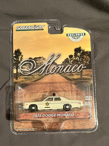 1:64 1975 DODGE MONACO (HAZZARD COUNTY SHERIFF) GREENIE