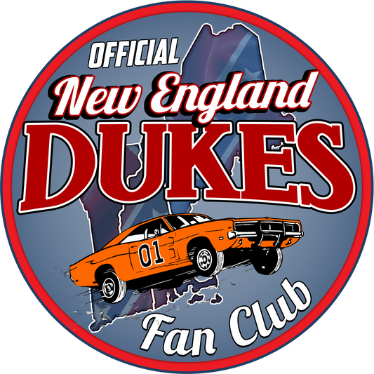 New England Dukes Vinyl Sticker/Decal